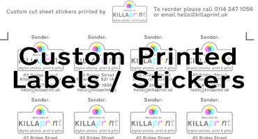 Custom Printed Stickers & Labels
