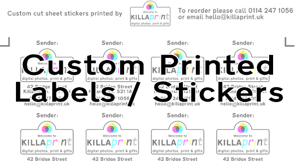 Custom Printed Stickers and Labels