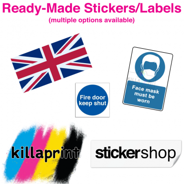 Pre-Printed Stickers & Labels