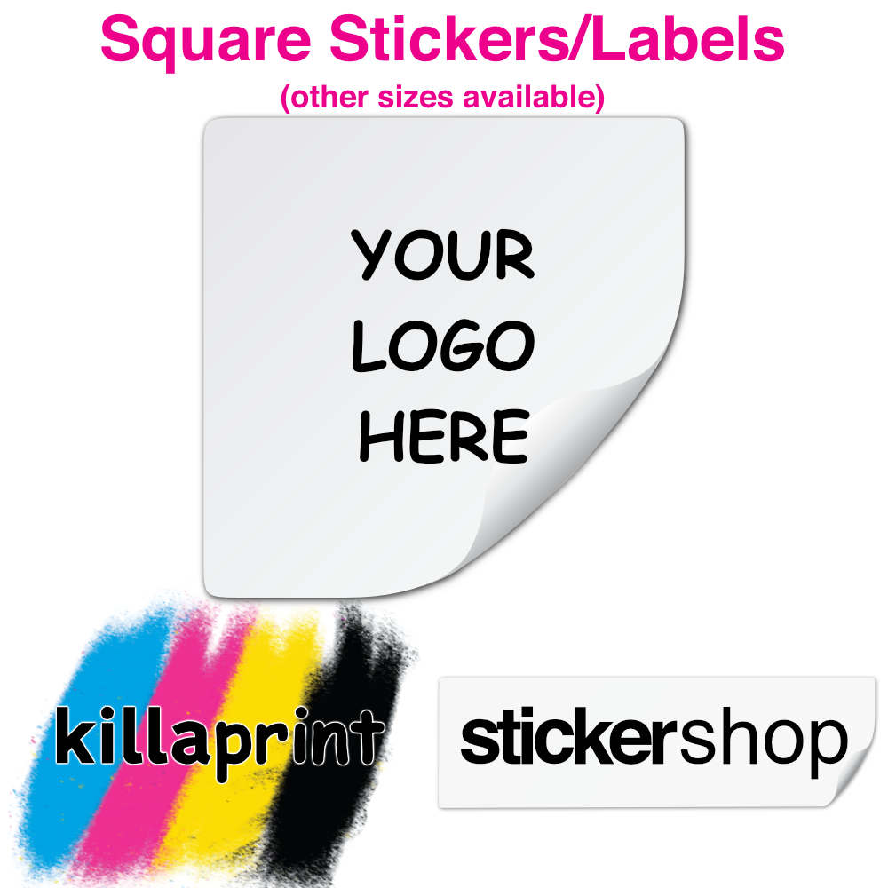 Square Sticker and Label Printing