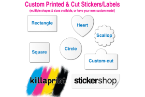 Custom Printed Stickers & Labels