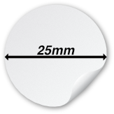 Round Circle 25mm