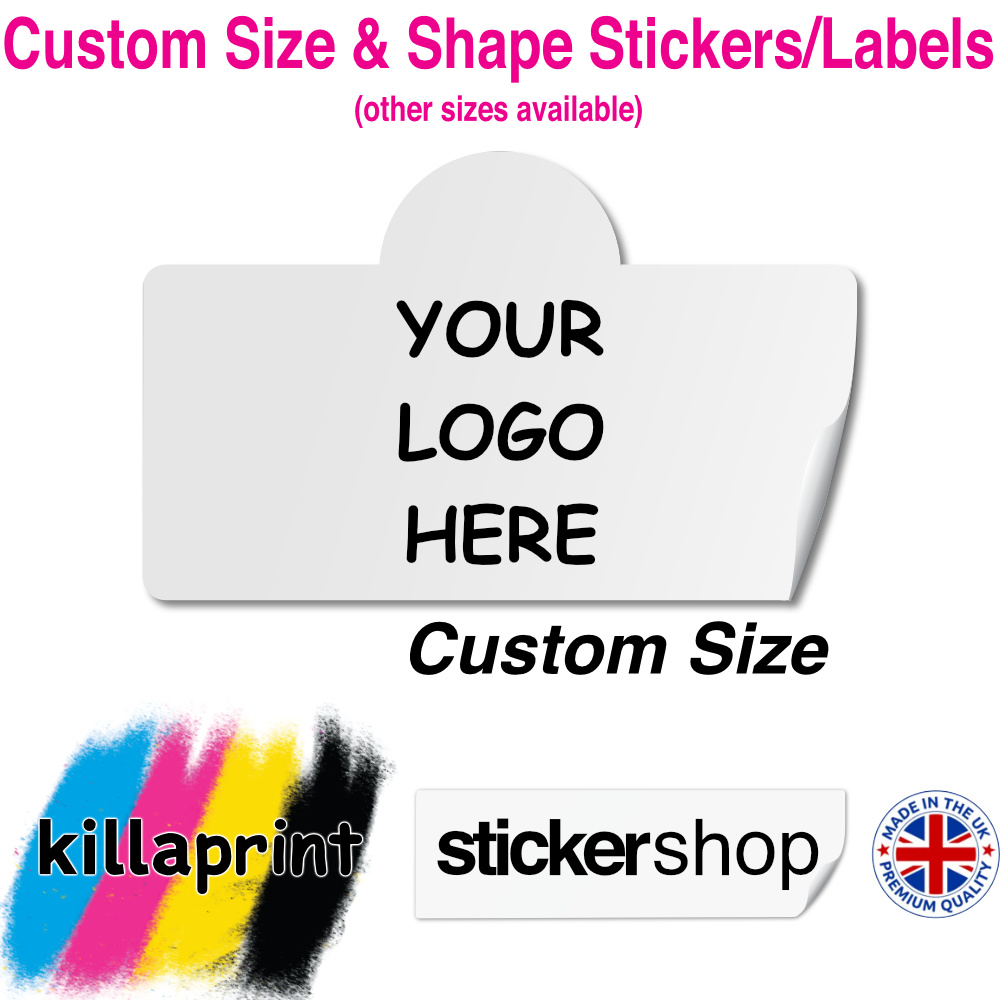Custom Shape and Size Stickers & Labels Killaprint Stickershop