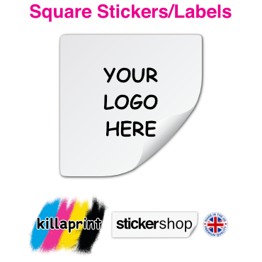 Custom Printed Square Stickers