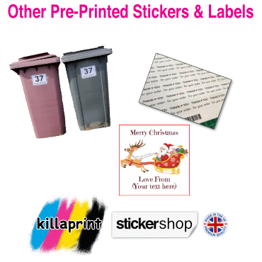 Other Pre-Printed Stickers & Labels