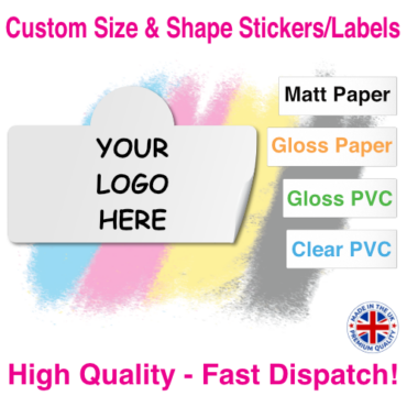Custom Stickers Printing Custom Size and Shape