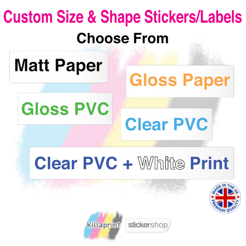 Custom Size Sticker Printing 3