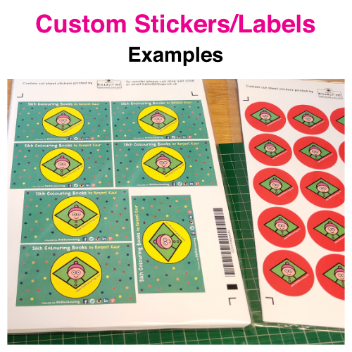 Custom Sticker Printing Examples 6