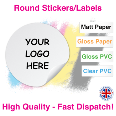 Custom Round Stickers Printing