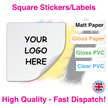 Custom Square Stickers Printing 1