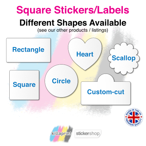 Custom Square Sticker Printing 4