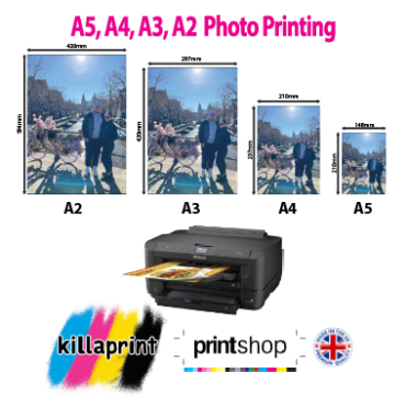 A5, A4, A3, A2 Photo Printing